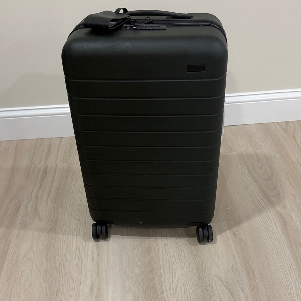 Away Carry On in Army Green Suitcase